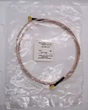 Amphenol 145104-01-M1.00 RF Cable Assembly SMB R/A Plug/SMB R/A Plug 1 Meter NOS