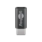 Goobay USB-C male to USB 2.0 Micro Female (Type B) Adapter -Grey