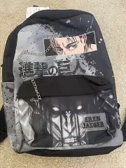 Bioworld Attack on Titan Eren Jaeger Chain Backpack **BRAND NEW**