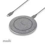 MOSHI OTTO Q USB-C 無線充電盤 北歐灰