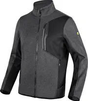 Diadora Utility Freedom Polar, workwear fleece jacket , color: Dark Grey/Black , size: L