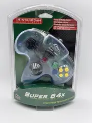 N64 Green Controller Pelican Accessories Clear Turbo - NEW - SEALED