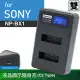 Kamera液晶雙槽充電器for Sony NP-BX1