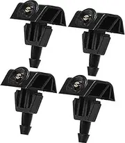 LUMIXE Windshield Wiper Washer Nozzle Spray Jet, for Nissan,4Pcs Windshield Wiper Nozzles