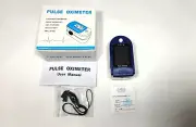Pulse Oximeter Fingertip Blood Oxygen SpO2 Monitor PR PI heart rate FDA CE