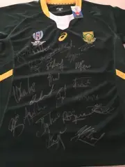South Africa Springboks RWC Team Signed 2019 Jersey COA