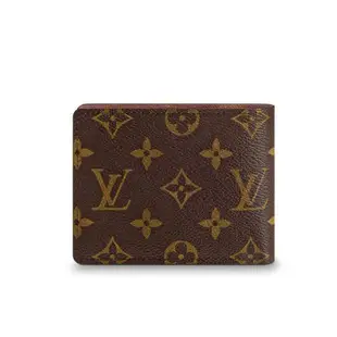 二手 LOUIS VUITTON MONOGRAM M60895 LV 男夾