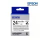 【民權橋電子】EPSON LK-6WBVS 白底黑字 標籤帶 線材標籤系列 (寬度24mm) 標籤貼紙 S656419