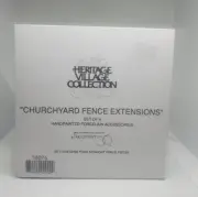 Dept 56 Dickens' Village Accessory Churchyard Fence Extensions 58076 RETIRED NEW