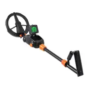 Waterproof Metal Detector LCD Treasure Gold Digger Sensitive Search Coil Black