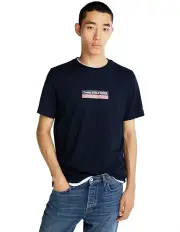 [Tommy Hilfiger] Box Tee in Navy