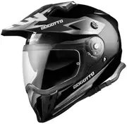 Bogotto V331 Enduro Helmet, black, Size M for Men