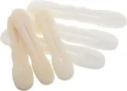 EXQUIMEUBLE 6pcs Hair Bun Making Tools Portable Donut Bun Maker for Hair Reusable Easy to Use Includes for Occasions
