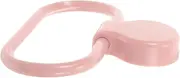 jojofuny Self Adhesive Towel Holder Ring No Drilling Towel Rack for Kitchen Bathroom Durable Material Easy Installation Pink Towel Rings for Hand Towels Bath Towels