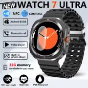 2025 New Smart Watch 32GB Memory Video NFC 1.5Inch AMOLED Screen Sport Fitness T