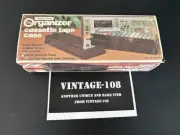 New Vintage Radio Shack Realistic Organizer Cassette Tape Case 44-665A *crack*