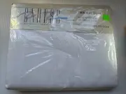 Caress Twin Flat Sheet White NEW Sealed Orig Package Vintage MERVYN'S USA