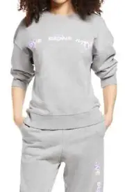 NWT NEW bp. 100% Organic Cotton "Love Begins Within" Sweatshirt Size XXS