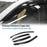 Window Deflectors for Toyota Avalon 2019 Side Window Vent Visors Black 1 Set