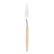 1pcs Stainless Steel Flat Head Palette Pallet Knife for Acrylic Painting