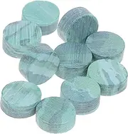 SWOOMEY 10pcs Guitar Shell Tone Inlay Material Ukulele Guitar Neck Inlay Abalone Inlay Dots Abalone Shell Banjo Fretboard Inlay Fretboard Dot Inlays Guitar Dot Inlays Inlay Stickers Green