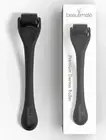 beautimate Titanium 1.0 mm Microneedle Derma Roller with Travel Case Hair & Face