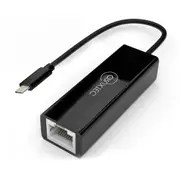 Cruxtec USB-C to RJ45 Gigabit Ethernet Network Adapter [CTRU3-BK]