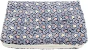Calming Blanket for Cats and Dogs Soft and Gentle for Beloved Pets Soft Fabric Plush Cute Paw Print Blanket for Cat, Blue 61 * 41cm