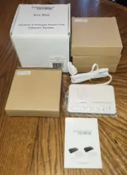 Intercom Central Eco Box FM246 Advance 3 Pronged Power Line System Set Of 4 NEW