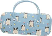 [Holibanna] Box Children's Creative Portable Pu Glasses Storage Case Portable Glasses Case Leather Handle Colorful Glasses Cute Makeup Bag Drop-resistant Sunglasses Cases Girl Suitcase Metal