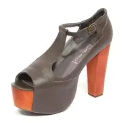 H7692 sandalo donna JEFFREY CAMPBELL FOXY WOOD woman sandal