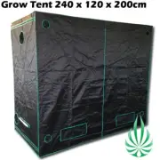 Pick Up 2.4x1.2x2m 240x120x200cm Mylar Grow Tent Metal Corner Connector Window