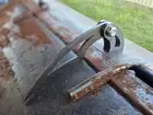 Single Weldable Hinge for Offset Smoker Door / Fire Box