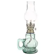 Small Lamp Kerosene Lanterns for Indoor Use Elegant Blue-green