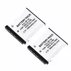 2 Pack NP-50 Replacement Battery for Fujifilm Instax SHARE SP-3 SP3 Printer