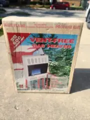 Blue Flame 18000 BTU Vent Free Gas Heater FBS-1800-LP – New in Box