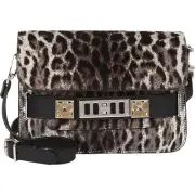 New Proenza Schouler Leopard Print Haircalf PS11 Classic Bag $2350