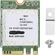 QCNFA344A NGFF Network Card, 1200Mbps NIC Adapter, Mini PCIE WiFi Card Support 4.1, 2.4G 5G Dual Band, for Laptop, Desktop
