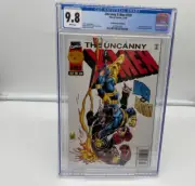 Uncanny X-Men #339 CGC 9.8 Newsstand Edition Cyclops Havok Adam Kubert Cover
