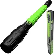 Muscle Roller Leg Massager - Best Massage Roller Stick for Athletes - Deep Tissue, Trigger Points, Cramps, Quads, Calf & Hamstring Tightness, Myofascial Release (GRN)