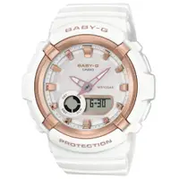 在飛比找PChome24h購物優惠-【CASIO 卡西歐】BABY-G 夏日陽光 多彩繽紛休閒雙