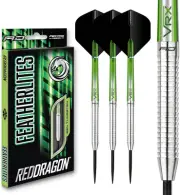 RED DRAGON Featherlite Tungsten Professional Darts Set with Flights and Shaft...