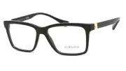 New Versace Reading Glasses MOD. 3328 GB1 56-16 150 Black & Gold Frames Readers