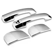 Chrome Overlay Door Handle Covers For Toyota Tundra 07–17 Double Cab 4 Door