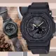 【CASIO 卡西歐】G-SHOCK 再生有機環保製成 太陽能智慧藍芽八角形雙顯錶-深棕(GA-B2100CT-1A5)