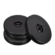 3inch Rotating Swivel Stand with Steel Ball Base Turntable Black 4Pcs