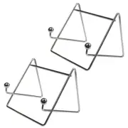 2pcs Iron Laptop Stand Computer Stand Office Desk Accessories Notebook Stand