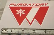 Purgatory Ski Sticker - Durango Colorado Skiing Snowboard Mountain Rockies