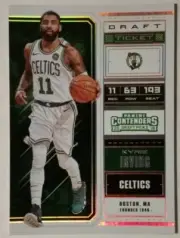 2018-19 Panini Contenders Draft Picks Kyrie Irving #38Variant Draft Ticket #8/99