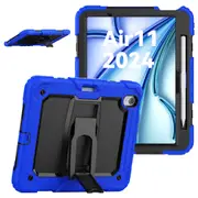 MCC Kids iPad Air 11" 2024 M2 Shockproof Case Cover Stand Apple 6th Gen 6 [Blue]